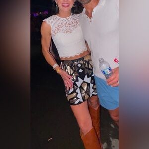 Going out date night Sequin Skirt